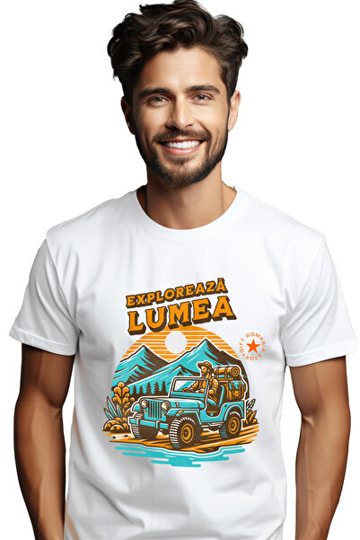 StoryGift Romania Men's T-shirt explore the world adventure through the mount...
