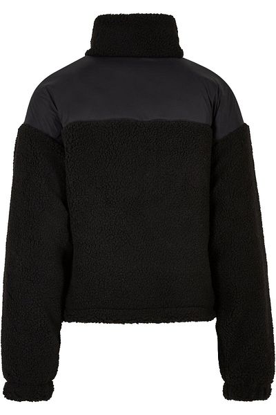 Urban Classics Damen Ladies Sherpa Mix Jacket