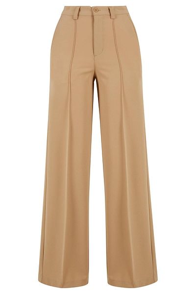 Urban Classics Damen Ladies Wide Pleated Pants