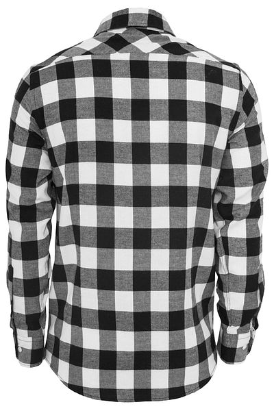 Urban Classics Herren Checked Flanell Shirt