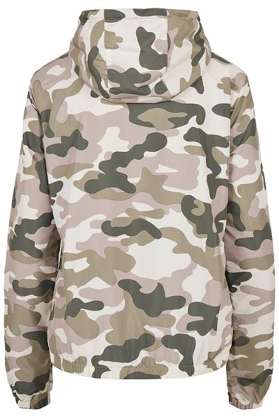 Urban Classics Damen Ladies Camo Pull Over Jacket