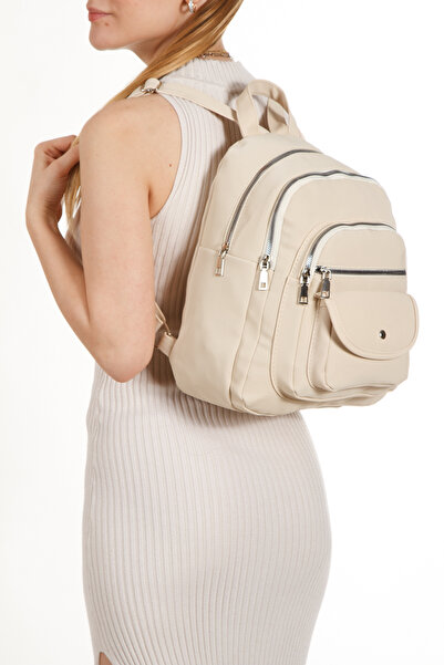Adelina Bags Γυναικείο καθημερινό σακίδιο πλάτης πολλαπλών διαμερισμάτων