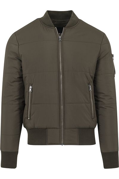 Urban Classics Herren Basic Quilt Bomber Jacket