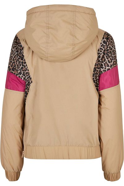 Urban Classics Damen Ladies Aop Mixed Pull Over Jacket