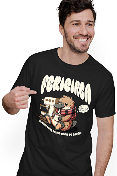 StoryGift Romania Tricou Barbati Fericirea Vine Dupa Prima Cafea Dependent Cu...