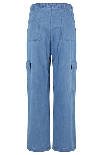 Urban Classics Damen Ladies Light Denim Cargo Pants