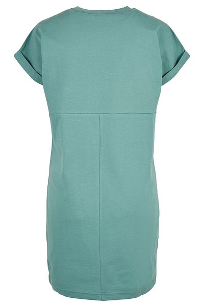 Urban Classics Damen Ladies Organic Cotton Cut On Sleeve Tee Dress