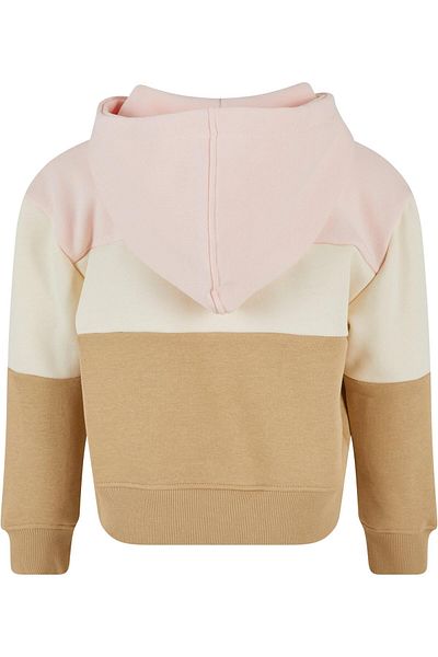 Urban Classics Damen Girls Oversized 3-Tone Hoody