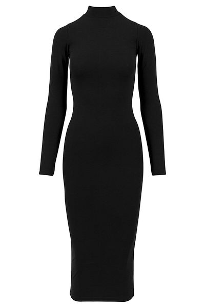 Urban Classics Damen Ladies Turtleneck L/s Dress