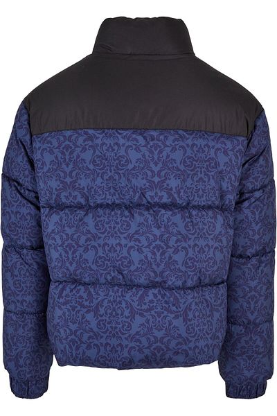 Urban Classics Herren Aop Retro Puffer Jacket