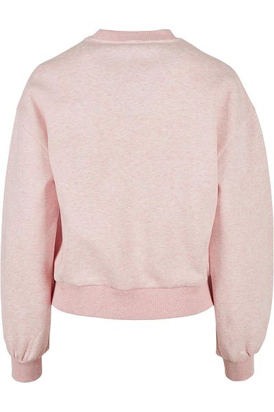 Urban Classics Damen Ladies Oversized Color Melange Crewneck