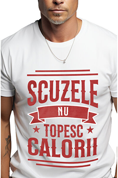 StoryGift Romania Tricou Barbati Mesaj Motivational Gym Scuzele Nu Topesc Cal...