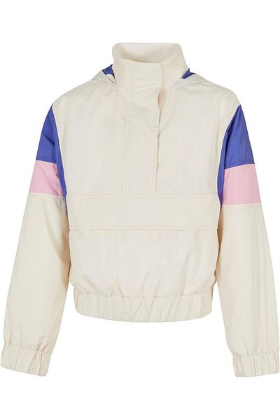 Urban Classics Damen Girls Light 3-tone Pull Over Jacket