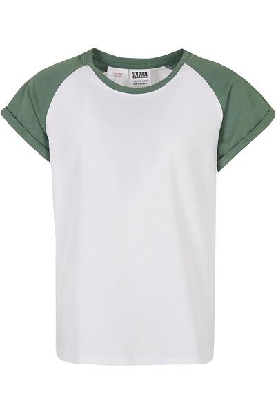 Urban Classics Damen Girls Contrast Raglan Tee