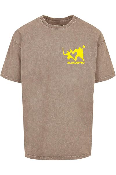 Upscale by Mister Tee Herren Ultraprovocateur Acid Heavy Oversize Tee