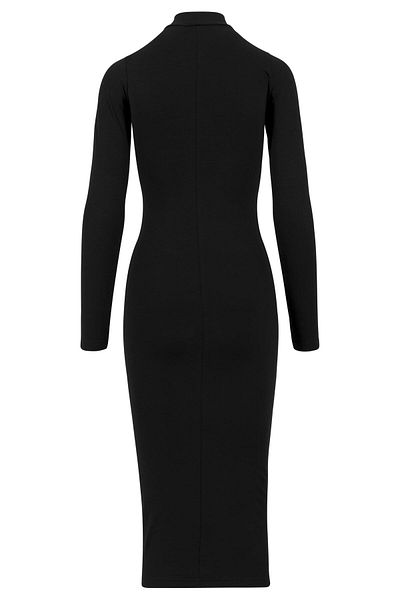 Urban Classics Damen Ladies Turtleneck L/s Dress