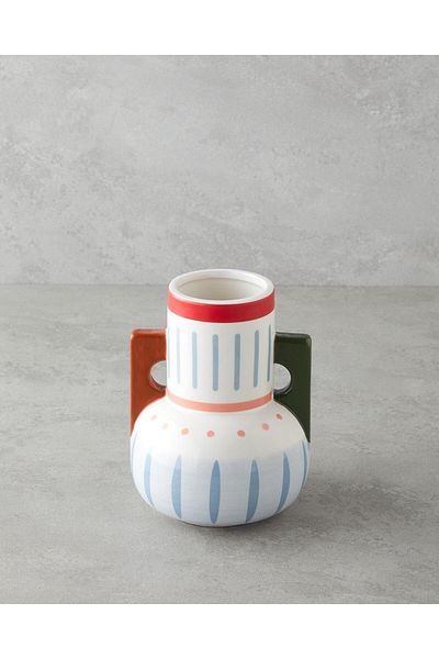 English Home Βάζο Sueno 13,5x13,5x17 cm Πολύχρωμο