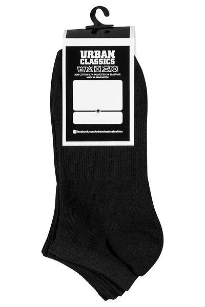 Urban Classics Unisex No Show Socks 5-pack