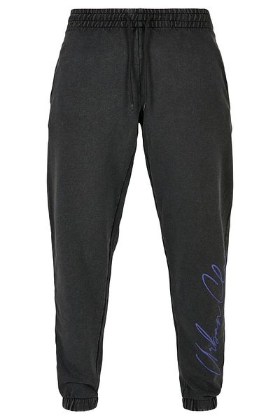 Urban Classics Herren Script Logo Sweatpants