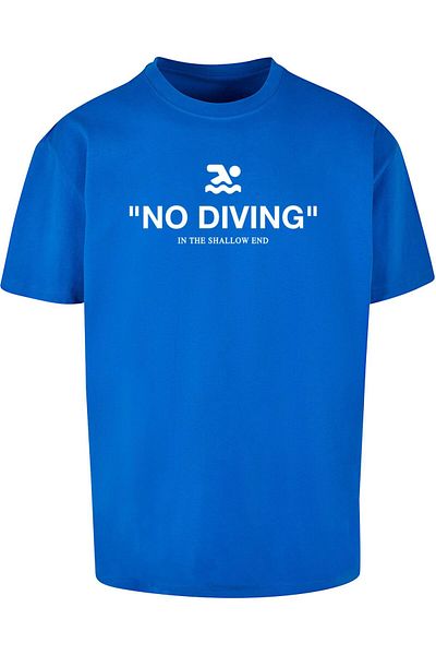 Upscale by Mister Tee Herren No Diving Heavy Oversize Tee
