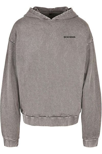 9N1M SENSE Herren Sense Change Acid Washed Hoodie