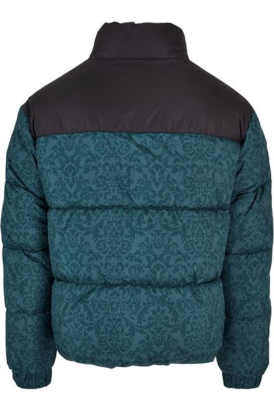 Urban Classics Herren Aop Retro Puffer Jacket