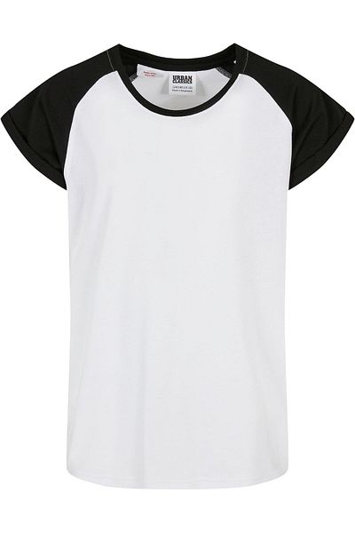 Urban Classics Damen Girls Contrast Raglan Tee 2-pack
