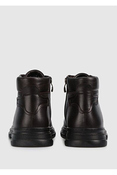 Provoq Siyah Deri Erkek Bot