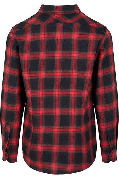 Urban Classics Herren Checked Flanell Shirt 6