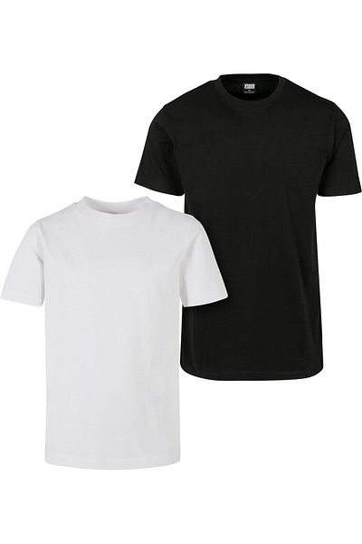 Urban Classics Kids Boys Basic Tee 2-Pack