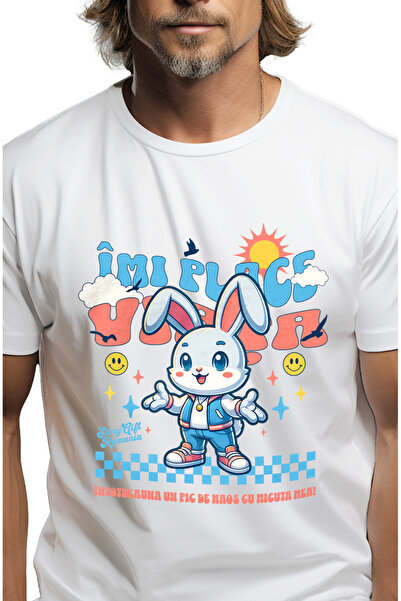 StoryGift Romania Tricou Barbati Imi Place Viata Cu Micuta Mea Streasanta, Iu...