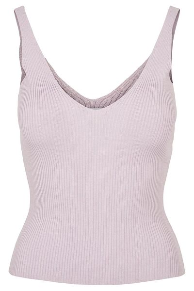 Urban Classics Damen Ladies Rib Knit Top