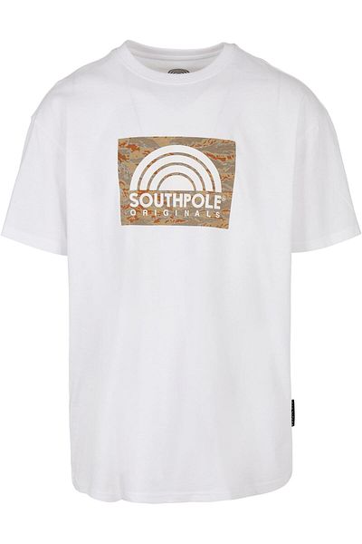 Southpole Herren Camo Logo Tee
