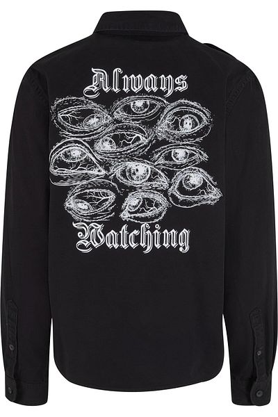 Mister Tee Always Watching Vintage Shirt Longsleeve