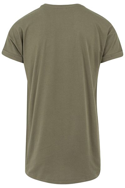 Urban Classics Herren Long Shaped Turnup Tee