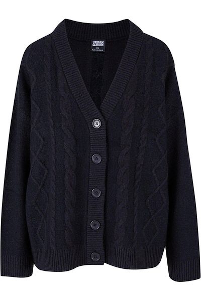 Urban Classics Damen Ladies Cabel Knit Cardigan