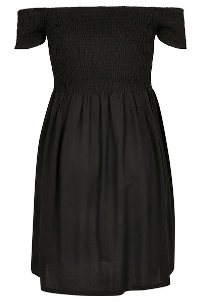 Urban Classics Damen Ladies Smoked Off Shoulder Dress