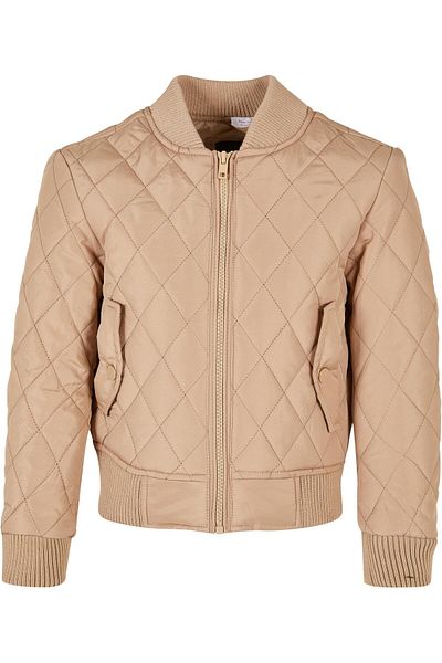 Urban Classics Damen Girls Diamond Quilted Nylon Jacket