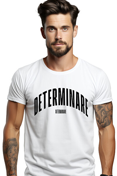 StoryGift Romania Tricou Barbati Cuvantul Determinare, Motivational, Self Hel...