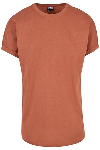 Urban Classics Herren Long Shaped Turnup Tee