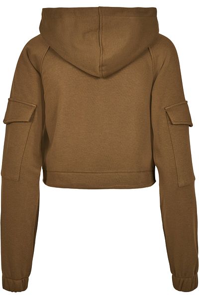 Urban Classics Damen Ladies Short Worker Hoody