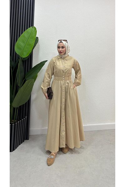 BRN IŞIK TESETTÜR Ραπαλίν Φόρεμα Hijab