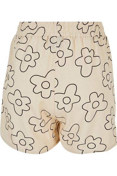Urban Classics Damen Ladies Aop Viscose Resort Shorts
