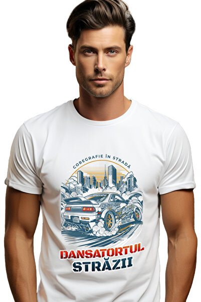 StoryGift Romania Tricou Barbati Dansatorul Strazii Coregarfie In Strada Cu I...