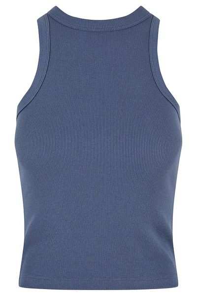 Urban Classics Damen Ladies Racer Back Rib Top