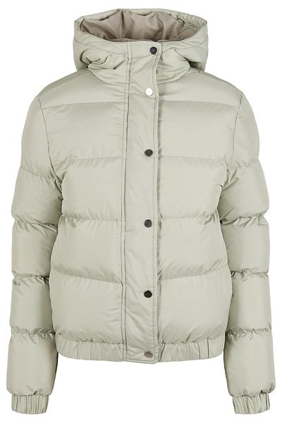 Urban Classics Damen Ladies Hooded Puffer Jacket