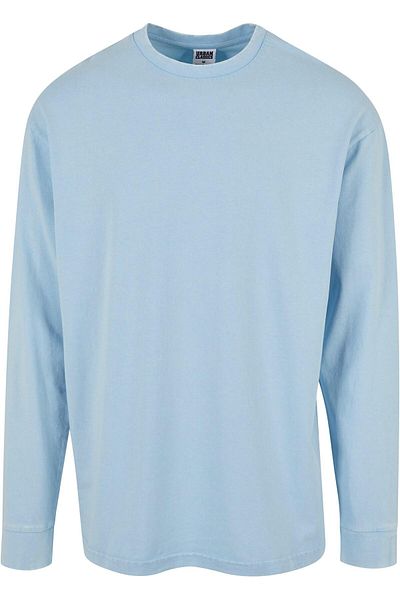 Urban Classics Herren Heavy Boxy Acid Wash Longsleeve