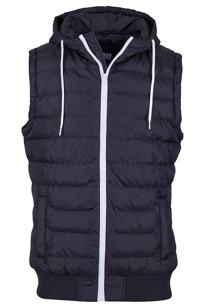 Urban Classics Herren Small Bubble Hooded Vest