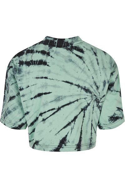 Urban Classics Damen Ladies Oversized Cropped Tie Dye Tee