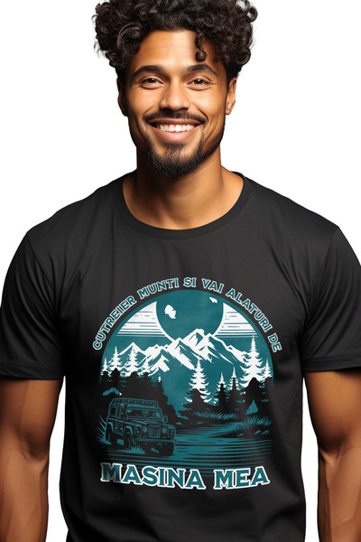 StoryGift Romania Men's T-Shirt Traveling Mountains and Valleys with My Adven...